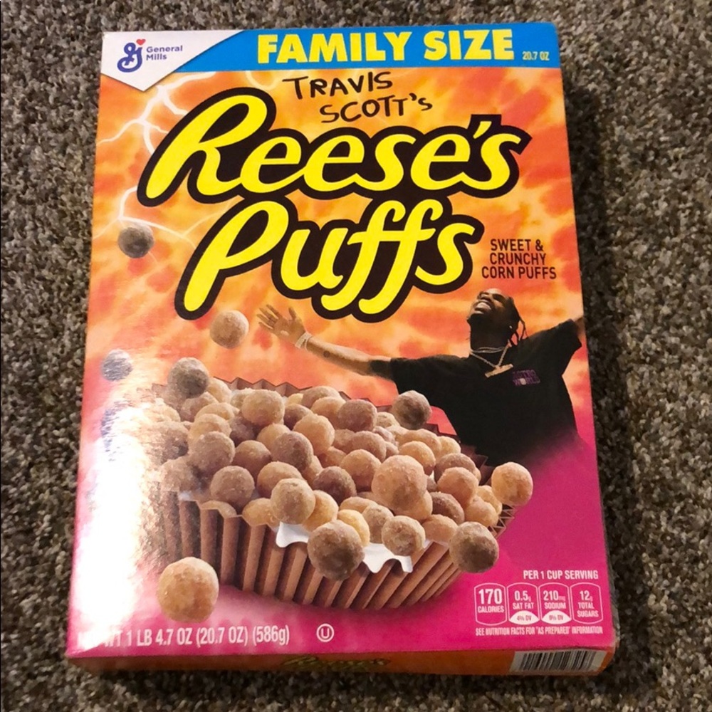 Travis Scott Family size Reese’s Puffs